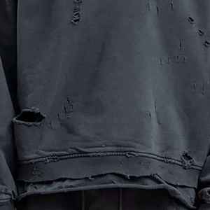 เสื้อฮู้ดดี้ผู้ชาย HAMIO SPORTS รุ่นวินเทอร์ ผ้าฝ้ายฟลีซ 100% ทรงปกติ น้ำหนัก 220 กรัม ไหล่ตก ลายนูน ซักด้วยโพแทสเซียม - Product Image 6