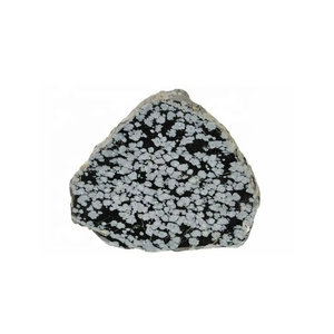 High quality natural stone slab crystal <b>Snowflake</b> obsidian Tiles slab healing crystal gemstone <b>decoration</b> Wall Panel Home Decora - Product Image 6