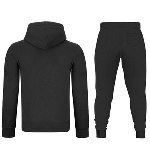 Ensemble de survêtement décontracté pour homme, collection hiver 2026, à manches longues et fermeture éclair intégrale, idéal pour le sport et la course à pied - Product Image 2