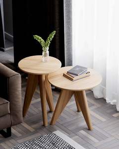 Table d'appoint en bois polyvalente, idéale pour la chambre, le salon et les arrangements de meubles de salon - Product Image 1