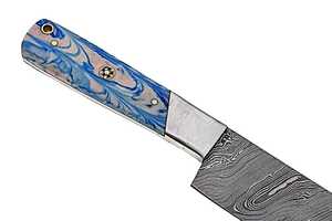 Cuchillo de Chef Premium de Damasco – Acero con Alto Contenido de Carbono de 67 Capas – Mango Ergonómico de Resina – Suministro Directo de Fábrica - Product Image 4