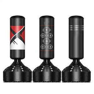 กระสอบทรายหนัง PU สำหรับฝึกซ้อมมวย MMA มวยไทย คิกบ็อกซิ่ง แบบแขวน สำหรับยิม - Product Image 4