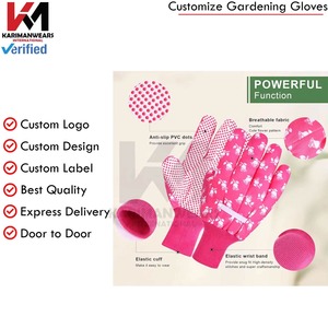 Guantes de Jardinería con Logotipo Personalizado, Tela Impermeable, Envío Rápido, OEM, Guantes de Jardinería Resistentes, Palma Antideslizante, Precio al por Mayor - Product Image 5