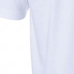 <b>White</b> Mens Plain Crew Neck Short Sleeve T Shirt Soft Cotton Casual Basic Tee Lightweight Breathable Summer Everyday Wear Custom - Product Image 6