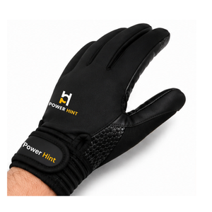 Guantes de Fútbol Gaélico Negros Personalizados con Palma de Alta Adherencia, Guantes Antideslizantes para Todo Clima, para Partidos de Fútbol para Adultos y Jóvenes - Product Image 2