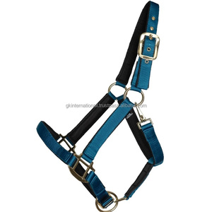 High Quality OEM Nylon Western Equestrian Equine Equipment Professional Nylon Horse Halter with Matching Lead Rope Custom Sizes - Product Image 5