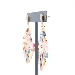 Pendientes de Resina Hechos a Mano Ecológicos con Diseño de Hojas Explosivas de Colores, Diseño Simple y Exagerado para Mujer - Product Image 5