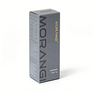 Caja Rectangular Plegable de Cartón Negro de Alta Gama con Cierre Magnético Impermeable para Cosméticos, Aceites Esenciales y Cuidado de la Piel, con Logotipo Personalizado al por Mayor - Product Image 4