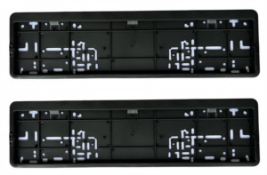 Marco para matrícula de coche de tamaño internacional, soporte para matrícula de coche - Product Image 1