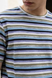 Camiseta '' SOSH 4 '' para Hombre, Diseño a Rayas - Product Image 5