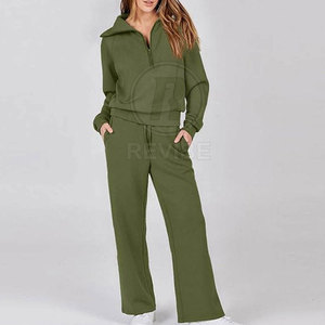 Survêtement baggy pour femmes sur mesure de haute qualité, prix de gros, vente en ligne - Product Image 5