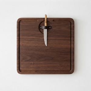 Planche à découper en teck massif, grande planche de préparation pour la cuisine avec rainure pour les jus, pour la maison, le café, le restaurant, la restauration - Product Image 1