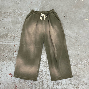 กางเกงจ็อกเกอร์ผ้าแคนวาสคอตตอน 100% พิมพ์โลโก้ตามสั่ง ทรงวินเทจโอเวอร์ไซส์สำหรับผู้ชาย คุณภาพสูง เหมาะสำหรับฤดูใบไม้ร่วง/ฤดูใบไม้ผลิ - Product Image 2