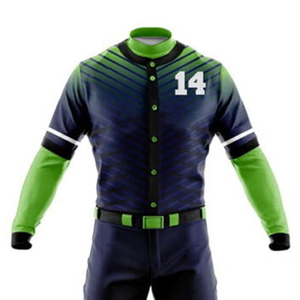 Uniforme de Béisbol de Alta Calidad Hecho de Poliéster, Camiseta y Pantalón para Equipos, Fabricación Profesional, Cómodo Uniforme de Béisbol - Product Image 4