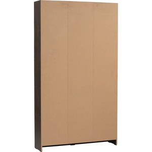 Étagère de rangement en bois foncé, bibliothèque autoportante pour la maison, le bureau ou la bibliothèque - Product Image 4