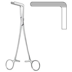 High Quality Wertheim Cullen Pedicle <b>Clamp</b> 21.5cm Stainless Steel Manual <b>Vaginal</b> Forceps CE Certified Gynecology Instruments - Product Image 2