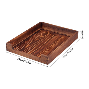 High Quality Pine Wood Letter Tray Multi-Functional Desktop <b>File</b> <b>Organizer</b> for Office & Home Decor from Vietnam - Product Image 2