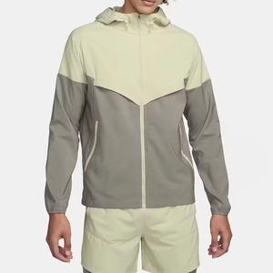 High Quality Custom New Arrival <b>Canvas</b> Embroidery Quick Dry Lightweight Comfortable Windbreaker <b>Jacket</b> Wholesale <b>Jacket</b> Man - Product Image 1