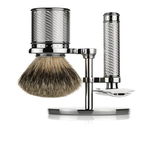 Ensemble de rasage professionnel en acier inoxydable de haute qualité, nouveau style luxueux, pour rasage humide, dernier design. - Product Image 4