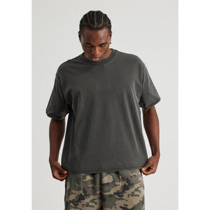 Camisetas de Algodón Personalizadas para Hombre, al por Mayor, Unisex, Lisas, OEM, Ropa Urbana, Camisetas de Cuello Redondo de Alta Calidad, OEM - Product Image 1