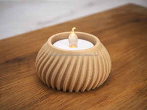 Elégant support de lumière en T avec fleur en résine pour dîner romantique, chambre à coucher et décoration de mariage - Product Image 4