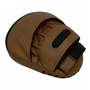 Pads de frappe en cuir véritable de qualité supérieure pour l'entraînement intensif et la boxe AS-FP-07 - Product Image 5