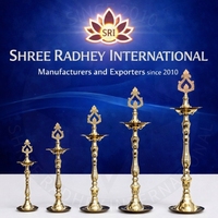 Ensemble Cloche et Brûleur d'Encens Arabe en Laiton et Verre de Luxe Heradhey International, Motif Diamant Fait Main, Décoration d'Intérieur Puja