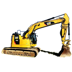 Excavatrice Caterpillar CAT325F d'occasion approuvée CE |   Certifié au Japon |   Chenilles hydrauliques de 25 tonnes pour la construction - Product Image 1