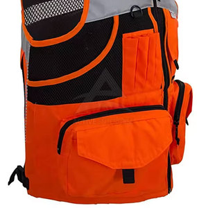 Gilet de sécurité réfléchissant léger, équipement haute visibilité, coupe confortable, pour le contrôle du trafic, la construction et l'utilisation en entrepôt - Product Image 6