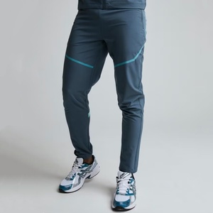 <b>Men's</b> Gray <b>White</b> Color Block Hooded Tracksuit Full Sleeve Zipper Sporty Jogger <b>Pants</b> With Side Pockets Autumn Casual Wear - Product Image 5
