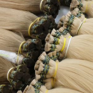 Paquets de cheveux humains bruts en vrac de haute qualité du Vietnam de l'extension de vente entière du prix de gros d'usine - Product Image 4