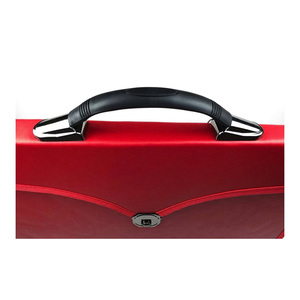 Estuche de Cuero Rojo Personalizado para Mandil de Capítulo de Alto Sacerdote, Maletín de Regalia Masónica, Estuche de Almacenamiento al por Mayor OEM - Product Image 2
