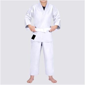 Kimono Profesional Ligero de Poliéster para BJJ, Uniforme de Artes Marciales con Logotipo Personalizado, Gi de Jiu Jitsu Brasileño Transpirable, Duradero y de Secado Rápido - Product Image 5