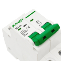 Disjoncteur miniature solaire DC PV 2P 10a 16a 20a 32a 40a 50a et 63a 500v 1000v