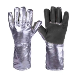 Guantes de Seguridad Transpirables para Soldadura, de Cuero Vacuno de Primera Calidad, Resistentes al Calor, Antideslizantes, Impermeables, de Dedo Completo - Product Image 6