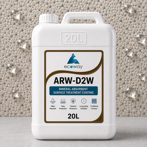 Revêtement Hydrophobe Professionnel à Base d'Eau Polysiloxane ARW-D2W 20L pour Marbre, Grès et Surfaces Minérales Poreuses - Product Image 1
