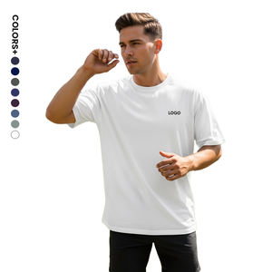T-shirt unisexe de haute qualité avec impression personnalisée haute définition au dos, vêtements de sport pour hommes pour OEM/ODM avec logo pickle ball - Product Image 2
