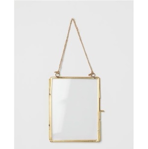 Decorative Metal Photo <b>Frame</b> For Living Room Shelf Bedroom Wall <b>Mount</b> <b>With</b> Modern Design - Product Image 3