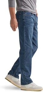 Pantalon en jean ample pour homme, style patchwork délavé, personnalisé, pour fabricants de vêtements - Product Image 2