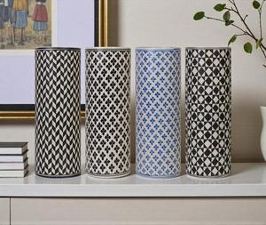 New Modern Stylish Design <b>Side</b> <b>Table</b> Decorative Flower Vase High Standard Quality Green White Bone Inlay Pot Good Price - Product Image 2