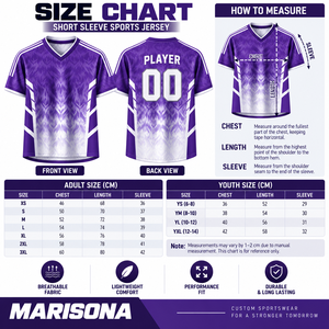 Maillot de football personnalisé sublimé pour supporter, léger, respirant, séchage rapide, col en V, avec nom et numéro personnalisables - Product Image 5