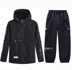 เสื้อแจ็คเก็ตสกีและสโนว์บอร์ดดีไซน์ใหม่ กันลม พร้อมซิปปิดและลายพิมพ์ สำหรับกีฬากลางแจ้งในฤดูหนาว - Product Image 3