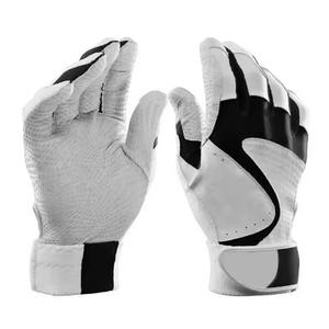 Gants de baseball durables en cuir, gants de frappe de baseball à doigts complets par sublimation, vente en gros directe usine - Product Image 3