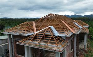 Structure en acier Eratek EV32.50, acier conforme à la norme JIS G550, revêtement Duracoat, type léger, système d'agriculture, toiture de maison résidentielle, poutre de toit - Product Image 5