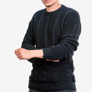 Men's Embroidery Front Logo 100% Wool <b>Cardigan</b> <b>Sweater</b> Fashion Warm Knitted Casual Outdoor Autumn Winter Top Clothing New Style - Product Image 3