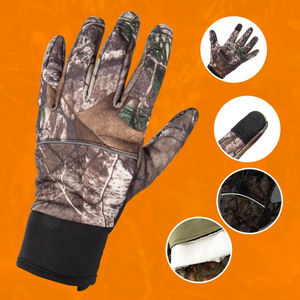 Guantes de Caza para Hombre, Impermeables, Aislantes, de Nailon, Antideslizantes, Transpirables, con Camuflaje, Duraderos, con Cierre de Velcro - Product Image 6