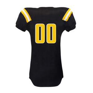 Prêt à expédier, uniforme de football américain pour adultes de haute qualité, respirant, à séchage rapide, maillots de sport à manches courtes - Product Image 1