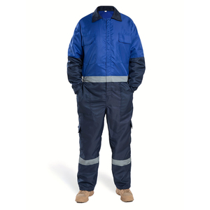 Best Hot Sale Unisex Dangri Suit <b>Construction</b> Worker <b>Uniform</b> Best Quality Polyester Anti-Wrinkle High Visibility Workwear - Product Image 4