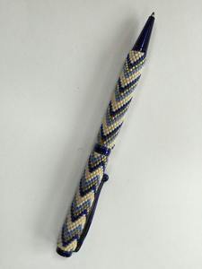 Stylos de luxe ornés de perles et de broderies pour cadeaux d'entreprise, faits à la main, uniques, décoratifs, pour le bureau, la collation, l'école - Product Image 2