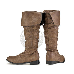 Botas Medievales de Cuero Hechas en Pakistán, Auténticas, Cómodas, de Alta Calidad, Ecológicas y Ligeras - Product Image 3